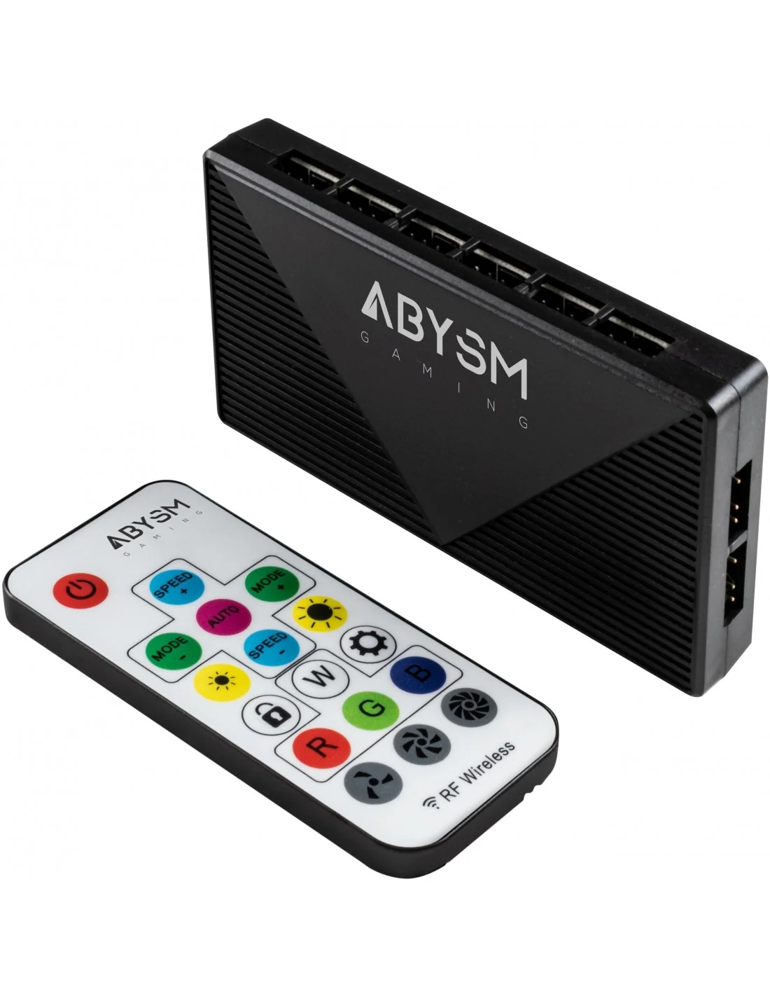 Abysm Gaming Arclight Pack 3 Ventiladores ARGB 120 mm Blancos