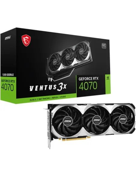 MSI GeForce RTX 4070 Ventus 3X OC 12GB GDDR6X DLSS3