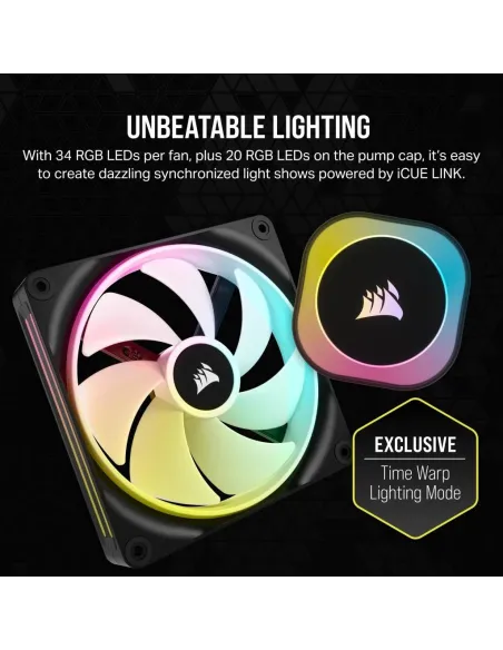Corsair iCUE LINK H170i RGB AIO Kit de Refrigeración Líquida