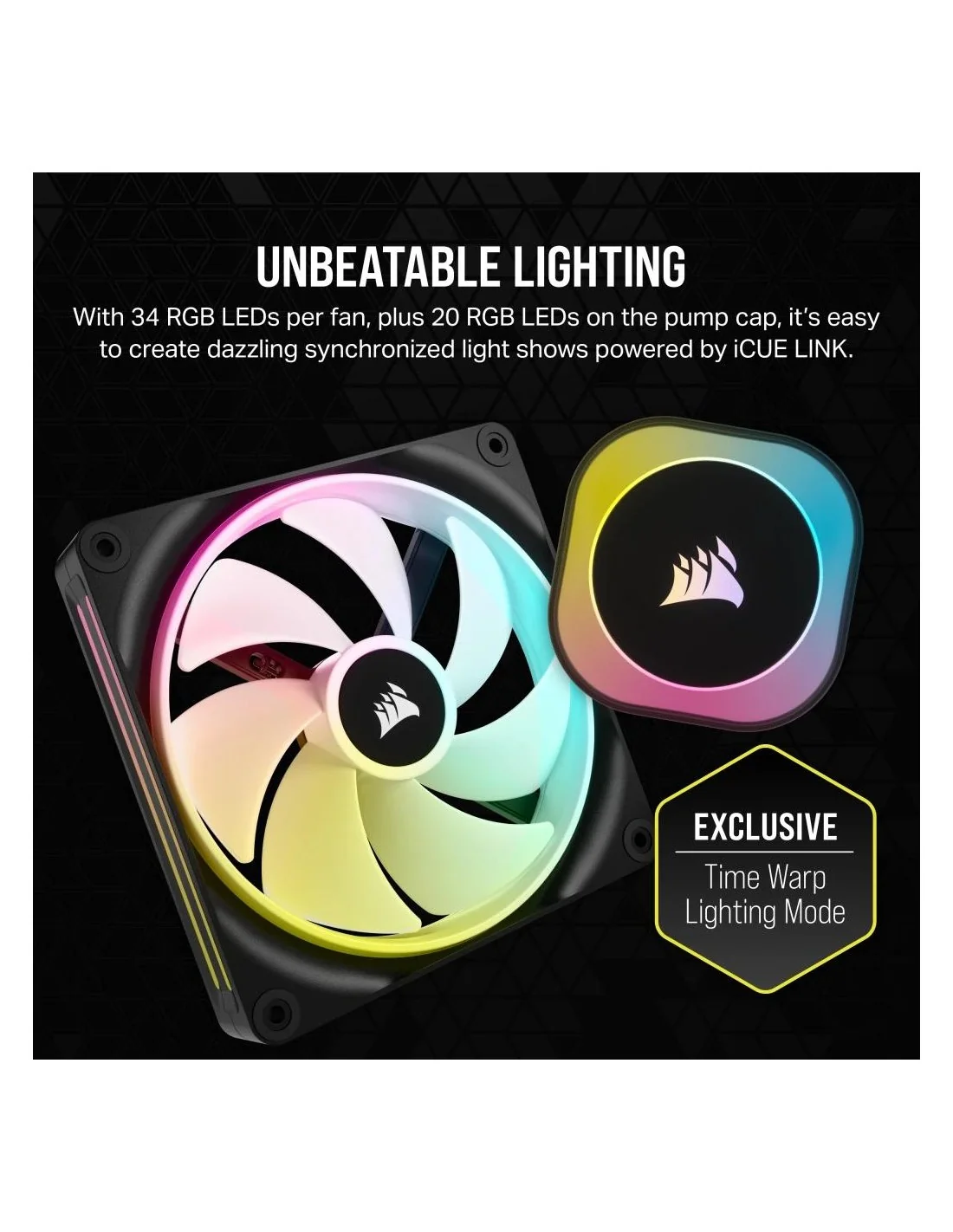 Corsair iCUE LINK H170i RGB AIO Kit de Refrigeración Líquida