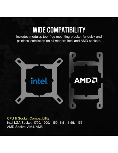 Corsair iCUE LINK H170i RGB AIO Kit de Refrigeración Líquida