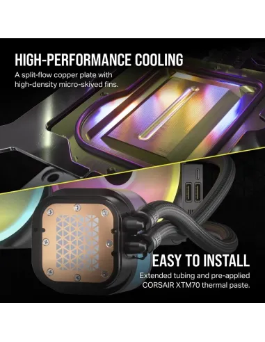 Corsair iCUE LINK H170i RGB AIO Kit de Refrigeración Líquida
