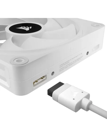 Corsair ICUE Link QX120 RGB 3x Kit de Expansión de Ventilador PWM 120mm Blanco