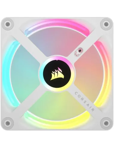 Corsair ICUE Link QX120 RGB 3x Kit de Expansión de Ventilador PWM 120mm Blanco