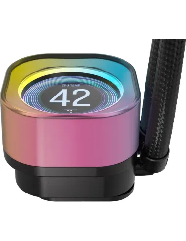 Corsair iCUE LINK H100i LCD Kit de Refrigeración Líquida 240mm Negro