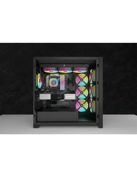 Corsair iCUE LINK H100i LCD Kit de Refrigeración Líquida 240mm Negro