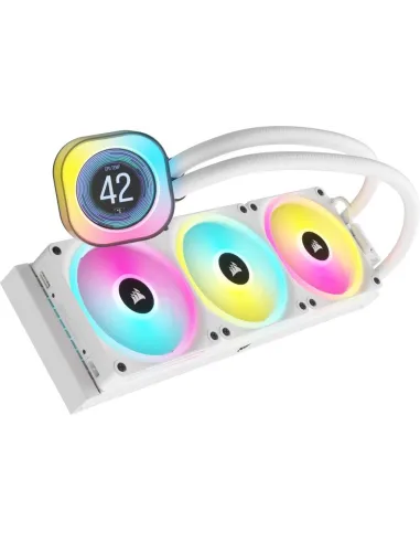 Corsair iCUE LINK H150i LCD Kit de Refrigeración Líquida 360mm Blanco