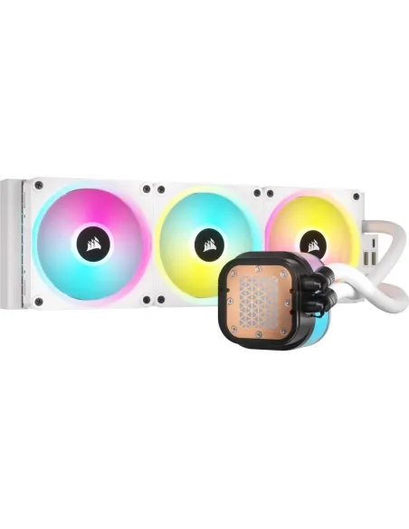 Corsair iCUE LINK H150i LCD Kit de Refrigeración Líquida 360mm Blanco