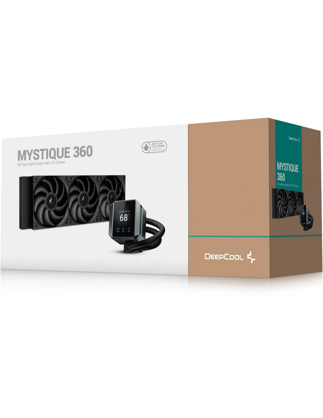 DeepCool Mystique 360 Kit De Refrigeración Líquida 360mm Negra