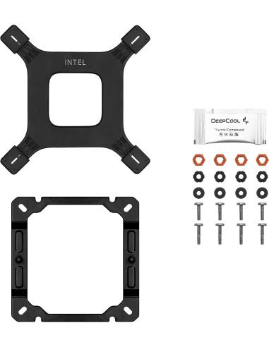 DeepCool AG400 Digital BK ARGB Ventilador CPU 120mm Negro