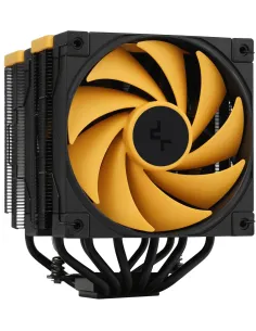 DeepCool AK620 Zero Dark Zoria Ventilador CPU 120mm Negro/Amarillo
