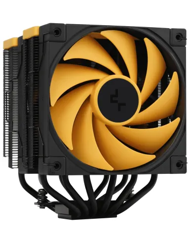 DeepCool AK620 Zero Dark Zoria Ventilador CPU 120mm Negro/Amarillo