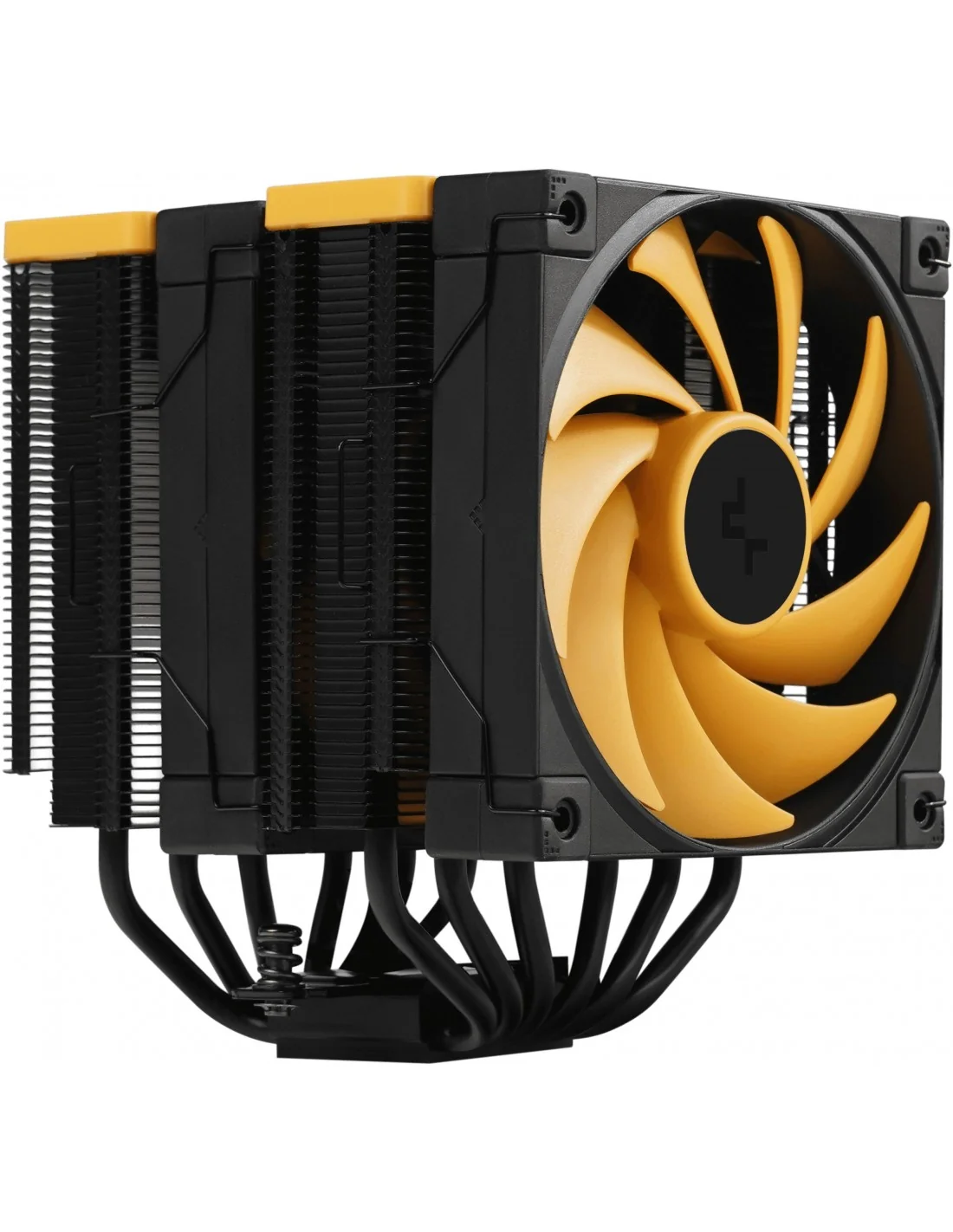 DeepCool AK620 Zero Dark Zoria Ventilador CPU 120mm Negro/Amarillo