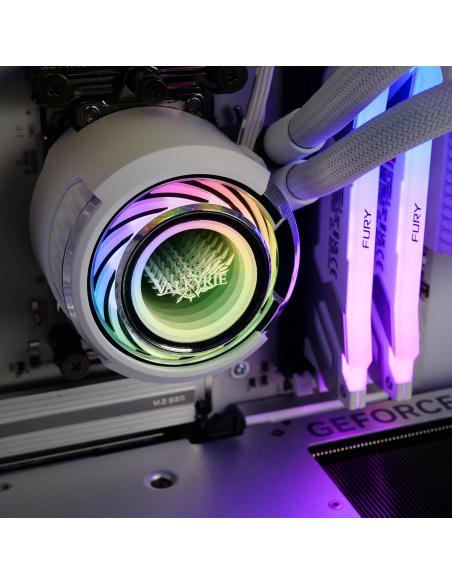 Valkyrie Jarn 240 ARGB Kit de Refrigeración Líquida 240mm Blanca
