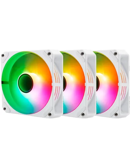 Abysm Gaming Artic 360 ARGB Kit de Refrigeración Líquida 360mm Con Display Blanca