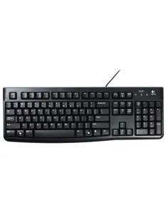 Logitech K120 Teclado con Cable USB Negro-TECL24501