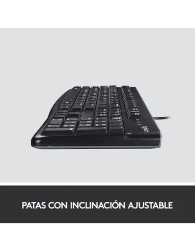 Logitech K120 Teclado con Cable USB Negro