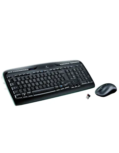 Logitech 920-003978 MK330 Teclado y Ratón USB Negro