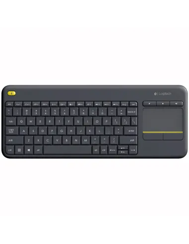 Logitech K400+ Teclado Inalámbrico con Touchpad Negro