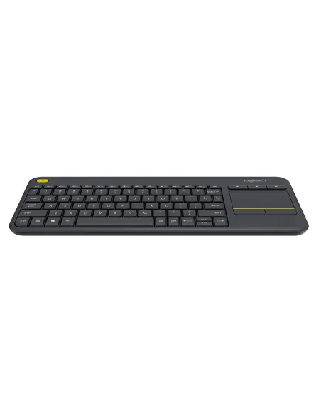 Logitech K400+ Teclado Inalámbrico con Touchpad Negro