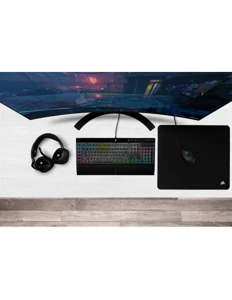 Corsair K55 RGB PRO XT Teclado Gaming Retroiluminado Negro