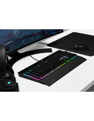 Corsair K55 RGB PRO XT Teclado Gaming Retroiluminado Negro