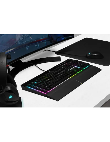 Corsair K55 RGB PRO XT Teclado Gaming Retroiluminado Negro