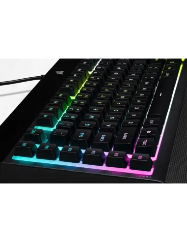 Corsair K55 RGB PRO XT Teclado Gaming Retroiluminado Negro