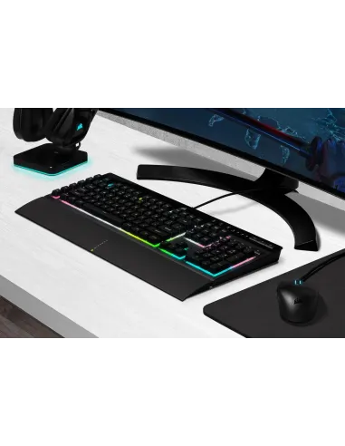 Corsair K55 RGB PRO XT Teclado Gaming Retroiluminado Negro