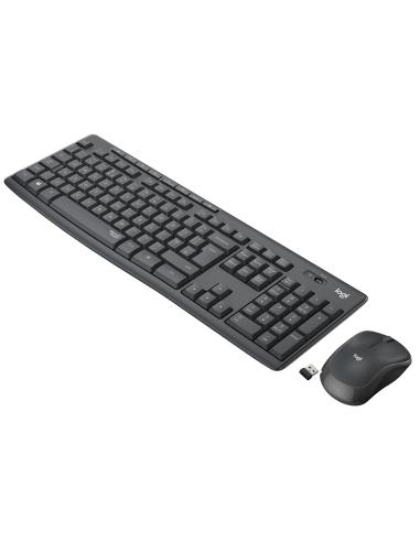 Logitech 920-009798 MK295 Silent Wireless Combo de Ratón y Teclado Inalámbricos