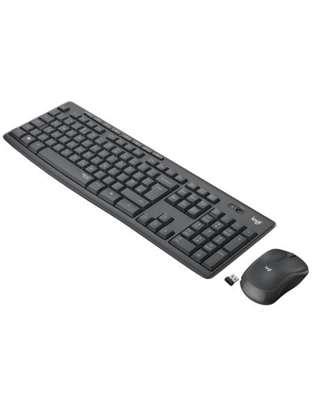 Logitech 920-009798 MK295 Silent Wireless Combo de Ratón y Teclado Inalámbricos