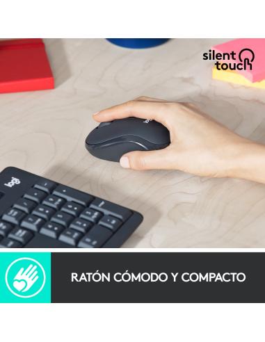 Logitech 920-009798 MK295 Silent Wireless Combo de Ratón y Teclado Inalámbricos