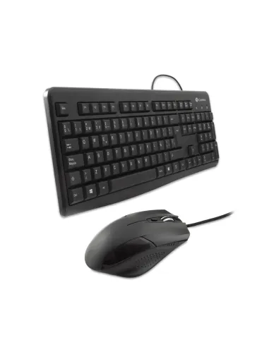 Coolbox COO-KTR-01U Combo Teclado + Ratón USB 1600DPI Negro