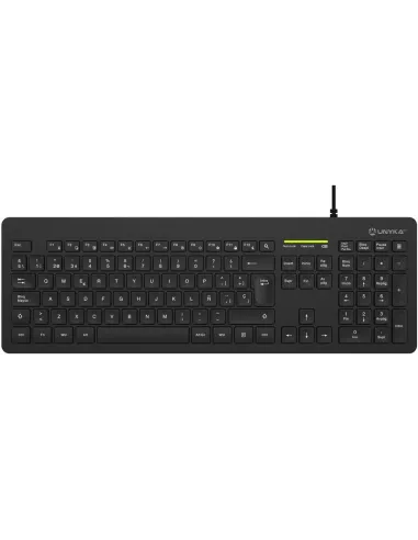 UNYKAch MK211 PRO Slim Kit Teclado + Ratón Ultradelgados y Ergonómicos Negros