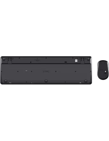 Trust TKM-360 Kit Teclado Inalámbrico + Ratón Inalámbricos 1600DPI Negros