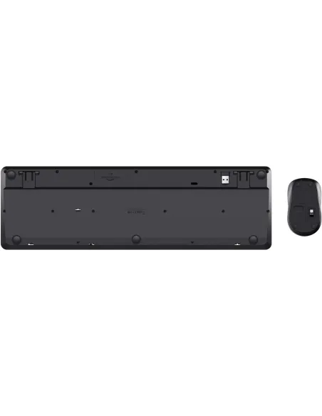Trust TKM-360 Kit Teclado Inalámbrico + Ratón Inalámbricos 1600DPI Negros