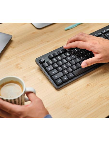 Trust TKM-360 Kit Teclado Inalámbrico + Ratón Inalámbricos 1600DPI Negros