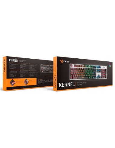 Krom NXKROMKRNL Teclado Mecánico Gaming RGB Negro