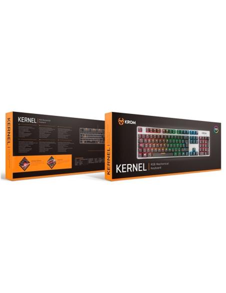 Krom NXKROMKRNL Teclado Mecánico Gaming RGB Negro