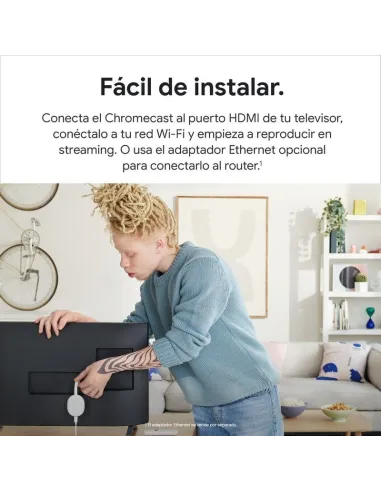 Google Chromecast con Google TV (HD)