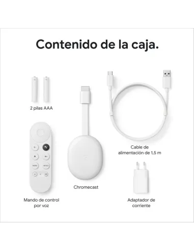 Google Chromecast con Google TV (HD)