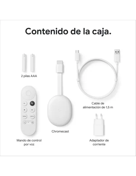 Google Chromecast con Google TV (HD)