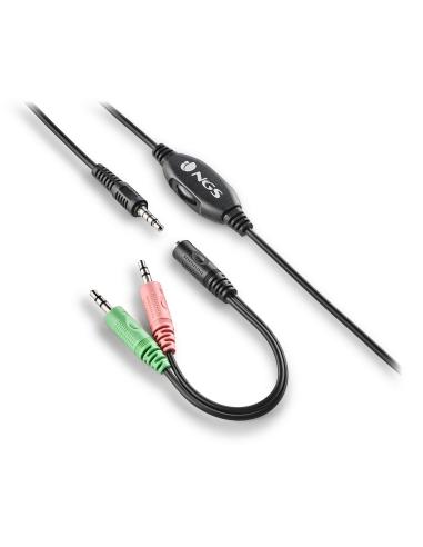 NGS AURICULAR CON MICROFONO AJUST JACK MSX10PRO