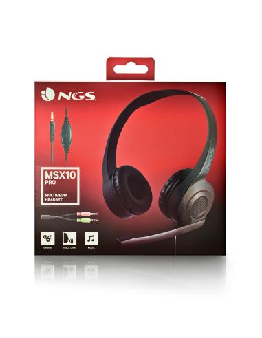 NGS AURICULAR CON MICROFONO AJUST JACK MSX10PRO