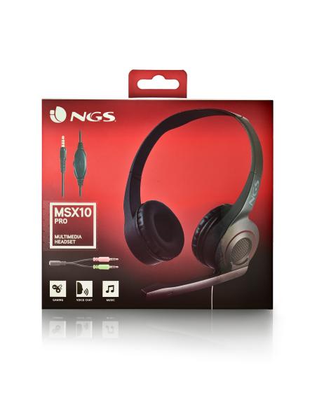 NGS AURICULAR CON MICROFONO AJUST JACK MSX10PRO