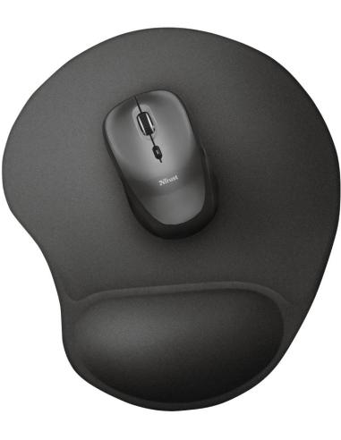 Trust Bigfoot Alfombrilla Ergonómica Negra