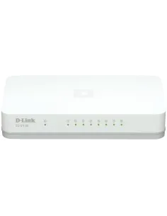D-Link GO-SW-8G Switch Plástico 8 Puertos Gigabit 10/100/1000 Mbps-RED29760