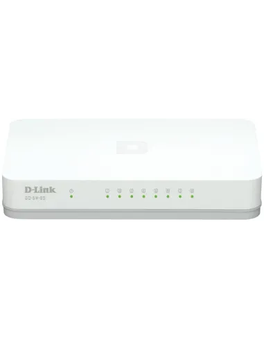 D-Link GO-SW-8G Switch Plástico 8 Puertos Gigabit 10/100/1000 Mbps