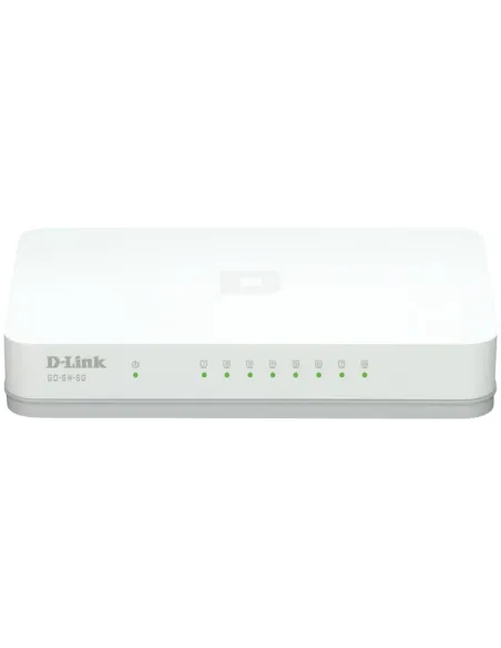D-Link GO-SW-8G Switch Plástico 8 Puertos Gigabit 10/100/1000 Mbps
