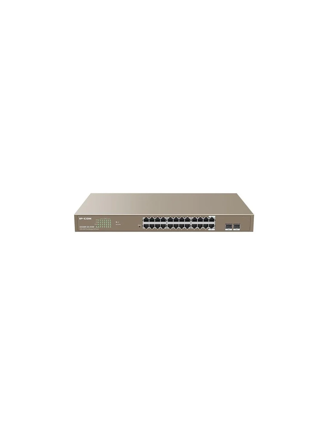 IP-COM G3326P-24-410W Switch Gestionado 24 Puertos RJ-45 PoE + 2 SFP